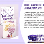 Bright New You PLR Bundle 3 Editable Journal Templates