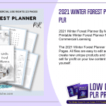 2021 Winter Forest Planner