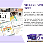 Your Keto Diet PLR Workbook and Tracker