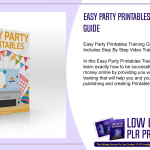 Easy Party Printables Training Guide