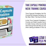 Time Capsule Printables Hot Printables Niche Training Course