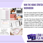 Win The Home Stretch PLR Workbook