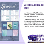 Arthritis Journal PLR Templates Pack