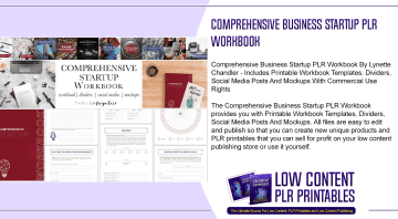 Comprehensive Business Startup PLR Workbook