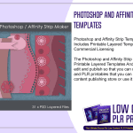 Photoshop and Affinity Strip Templates
