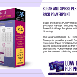 Sugar and Spikes PLR Printables Template Pack Powerpoint
