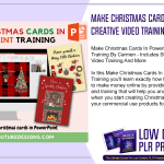 Make Christmas Cards In PowerPoint Creative Video Training