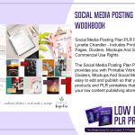 Social Media Posting Plan PLR Printable Wookbook