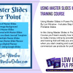 Using Master Slides in Power Point Video Training Course