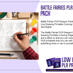 Battle Fairies PLR Designs Pack