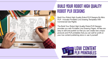 Build Your Robot High Quality Robot PLR Designs