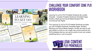 Learning To Let Go PLR Printable Workbook