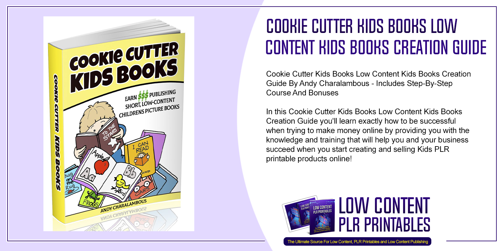 Cookie Cutter Kids Books Low Content Kids Books Creation Guide