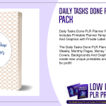 Daily Tasks Done PLR Planner Pack