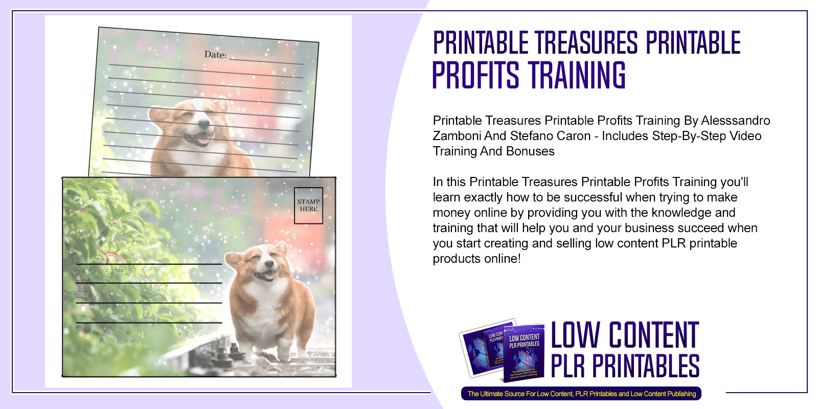 Printable Treasures Printable Profits Training