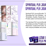 Spiritual PLR Journal Bundle 7 Spiritual PLR Journal Templates