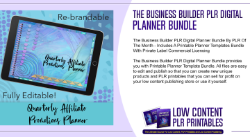 The Business Builder PLR Digital Planner Bundle