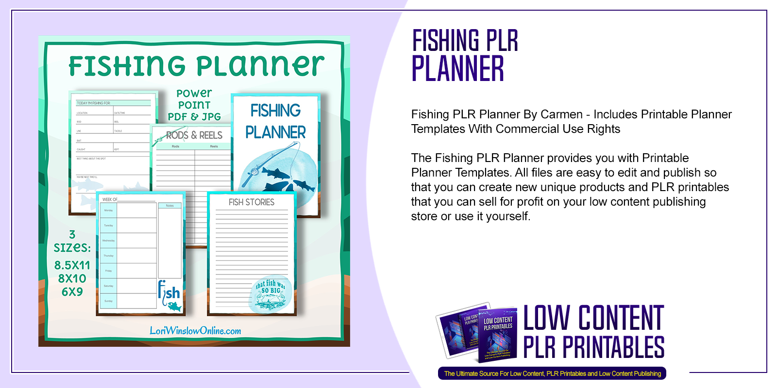 Fishing PLR Planner