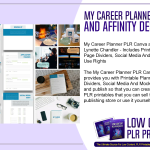 My Career Planner PLR Canva and Affinity Designer