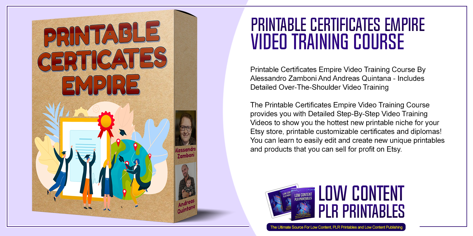 Printable Certificates Empire Video Training Course 2