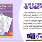 The Art of Divination Done for You PLR Planner Pack