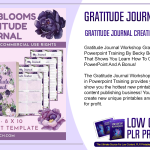 Gratitude Journal Workshop Gratitude Journal Creation in Powerpoint Training