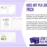 Kids Art PLR Journal Pack