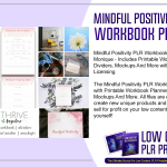 Mindful Positivity PLR Workbook Planner