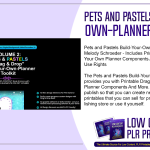 Pets and Pastels Build Your Own Planner PLR Toolkit