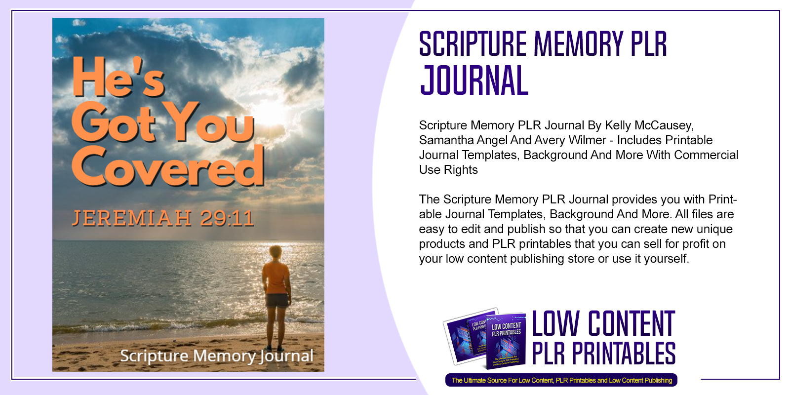 Scripture Memory PLR Journal