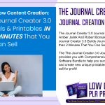The Journal Creator 3.0 Journal Creation Software Tool