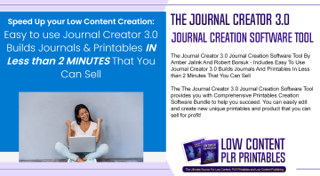 The Journal Creator 3.0 Journal Creation Software Tool