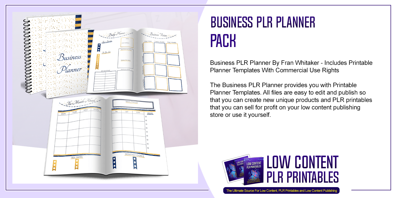 Business PLR Planner