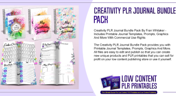 Creativity PLR Journal Bundle Pack