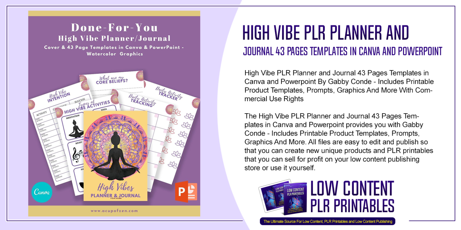 Study Planner PLR Templates PLR Printable Planner Templates