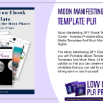 Moon Manifesting DFY Ebook Template PLR