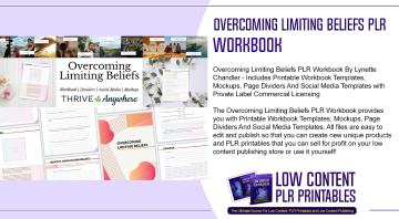 Overcoming Limiting Beliefs PLR Workbook