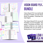 Vision Board Journal PLR Bundle - Happy Journals PLR Club