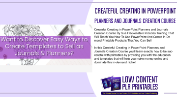 Createful Creating in PowerPoint Planners and Journals Creation Course