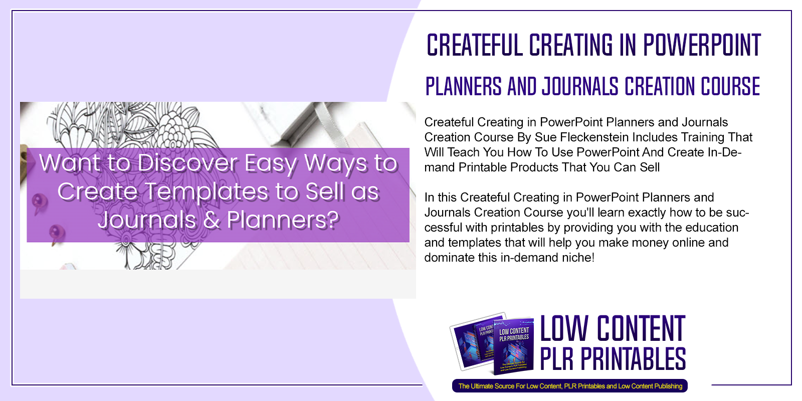 Createful Creating in PowerPoint Planners and Journals Creation Course