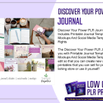 Discover Your Power PLR Journal