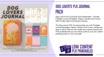 Dog Lovers PLR Journal