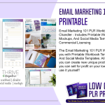 Email Marketing 101 PLR Workbook Printable