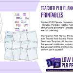 Teacher PLR Planner Printables