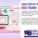 Canva Template Transformation Video Training