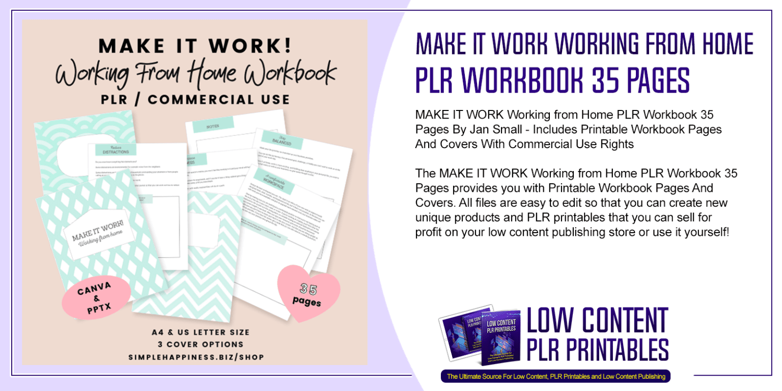 12 Months of Personal Development PLR Printables | PLR Printables