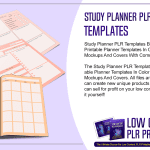 Study Planner PLR Templates