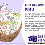 Christmas Hamper PLR Printables Bundle