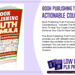 Book Publishing Truth Formula Actionable Course
