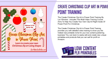 Create Christmas Clip Art in Power Point Training